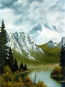 Bob Ross Painting Packet~Landsca pe~Alaskan Summer