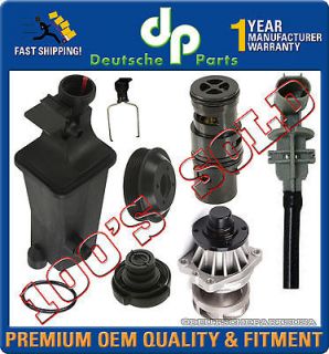 BMW E83 X3 Water PUMP + PULLEY + Expansion Tank + Cap + Oil COOLER