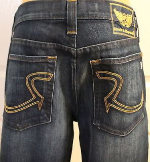 NWOT Rock & Republic Henlee Denim Jeans Boot Cut Bloomingdales Size 34