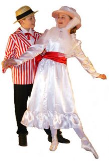 Victorian/Edwa rdian JOLLY HOLIDAY Costume sizes 8  PLUS