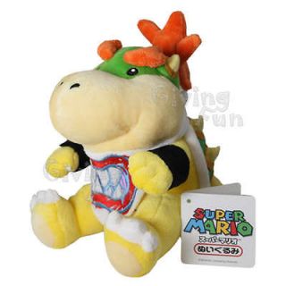 Nintendo Super Mario Bros Bowser Jr Plush Figure Doll Toy JAPAN IMPORT