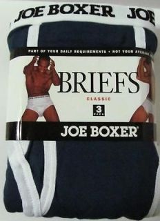 PRS JOE BOXER BRIEFS MEN UNDERWEAR SIZE LARGE/36 38 NEW