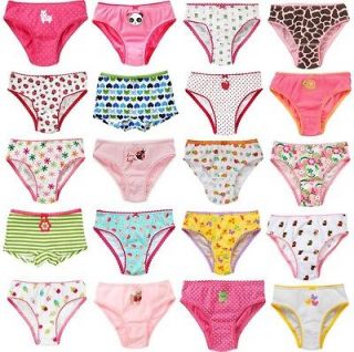 Girls Print Bikini & Boyshorts Panties 2T 3T 4T U Pick Size NEW