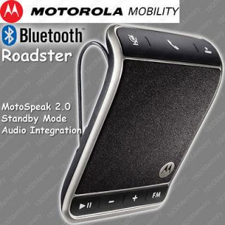Motorola Roadster Bluetooth InCar Speakerphone FM Transmitter Noise
