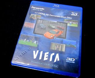 New Panasonic 3D HD TV Ultimate Demo Genuine BlueRay Disc 2011 DTS 5