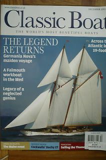 CLASSIC BOAT Magazine   Dec 2011 Issue   UK   The Legend Returns