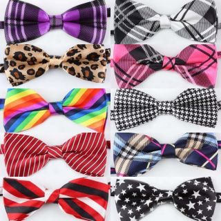 Mens Womens Casual Necktie Bow Tie Bowtie XMas Party Gifts