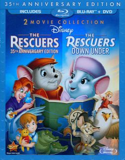 The Rescuers & The Rescuers Down Under.(2 DVDs Only No Case)