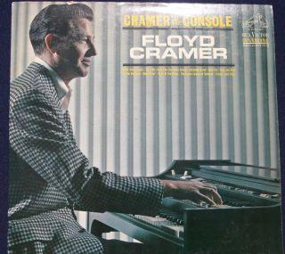 FLOYD CRAMER CRAMER AT THE CONSOLE RECORD LP ALBUM