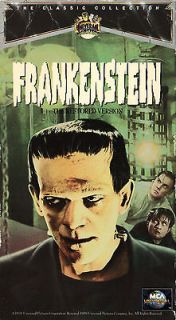 FRANKENSTEIN (THE RESTORED VERSION VHS 1997) BORIS KARLOFF