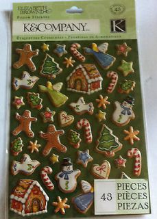 Company VISIONS OF CHRISTMAS COOKIE pillow stickers