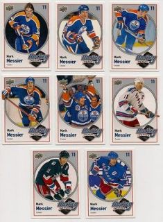 Newly listed Mark Messier 09 10 Upper Deck 2 Hockey Heroes Set of 8