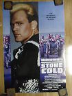 Stone Cold DS Double Sided One Sheet Brian Bosworth NFL Football