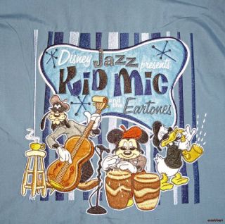 Mickey Mouse Retro Bowling Shirt Disneyland Resort Jazz Kid Mic