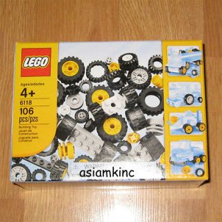 LEGO 6118 Wheel Bricks 106pcs Brand New Sealed