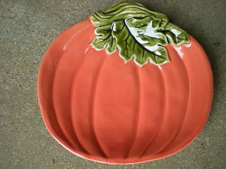 Halloween Pumpkin Plate/Dish/Pla tter by Better Homes and Garden