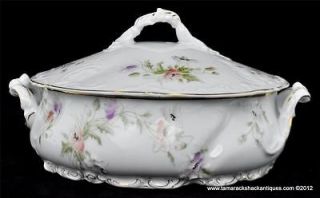 c1884 1912 Krautheim & Adelberg Selb Bavaria K&A S Tureen/ Vegetable w