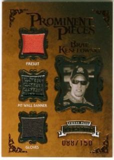 Brad Keselowski 2009 Press Pass Legends Prominent Pieces Bronze #PPBK