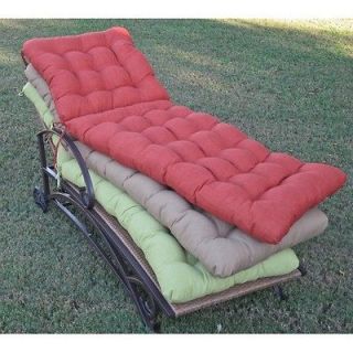 Blazing Needles Outdoor Chaise Lounge Replacement Cushion