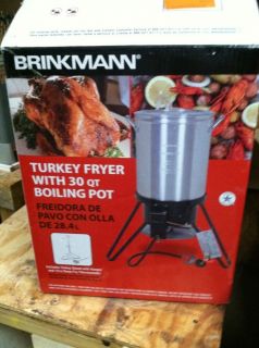 Brinkmann Turkey 30 Qt Fryer Pot Cooker Outdoor Gas Stove Portable 815