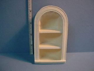 Bookcase (2pc)  Handcast   #BC3 Dollhouse Miniature