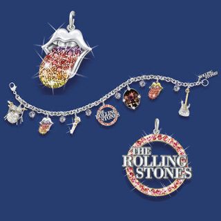 Stones Its Only Rock and Roll Charm Bracelet Bradford Exchange