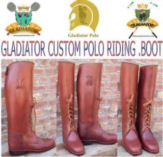 GERMAN STYLE Polo Riding Boots Custom Made Polo Boots