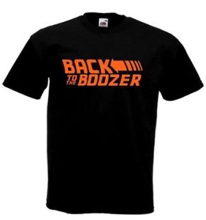 Back to the Boozer Black Standard T Shirt Back to the future Marty