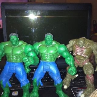 Pre Avengers Movie Incredible Hulk Action Figure Lot Abomination