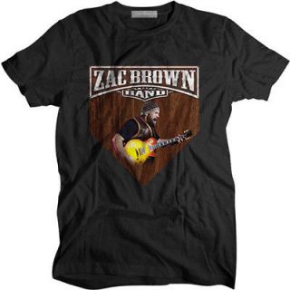 New Zac brown band Black shirt size S 5XL Rare item