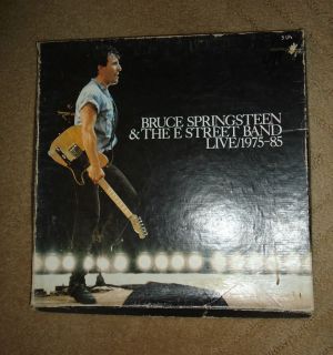 BRUCE SPRINGSTEEN & THE E STREET BAND LIVE/1975 85 5 LP Record Album