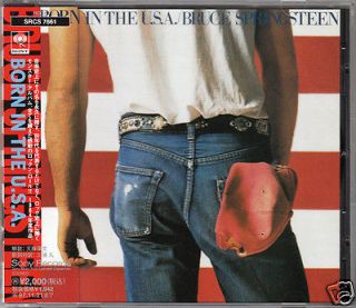BRUCE SPRINGSTEEN BORN IN THE U.S.A. (1984) JAPAN CD SRCS7861