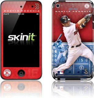 Skinit Dustin Pedroia Boston Red Sox Skin for iPod Touch 4th Gen