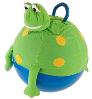 Hippity Hop Along Plush Frog Ball Hopper Ride On Toy