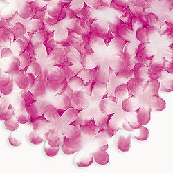 Blossom Hot Pink Flower Petals Wedding Table Decoration Aisle Shower