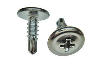 wheel well screws chrome #8 x 1/2 drill point (Fits Buick LeSabre