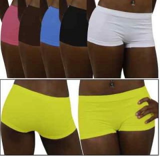 Choice of Any 2 Color Boyshorts Seamless Comfort Stretch Low Rise