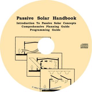 Passive Solar Building Design Handbook {3 Volumes} Book on CD