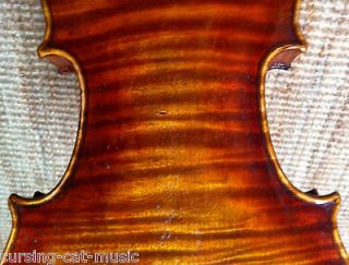 Superior Italian Stradivari Model 4/4 Violin   Strong Rich Complex