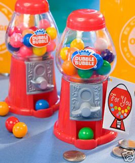 Party Birthday Favors Dubble Bubble Gumball Machine Classic NEW 30 40