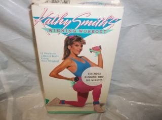 KATHY SMITHS WINNING WORKOUT   EXERCISE VHS video tape Retro 80s