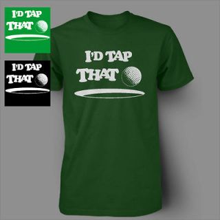 Tap That Golf Funny PUTTER DAD CLUBS HIT Mens T Shirt