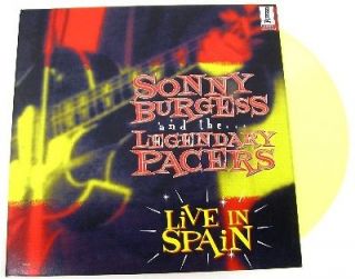 Sonny Burgess   Live In Spain   Yellow Vinyl   Lim Ed   New