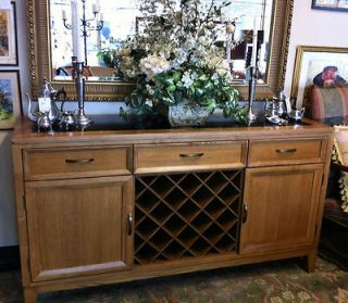 Newly listed BERNHARDT Credenza Buffet with Matching Lighted China