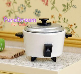12 Dollhouse Miniature Kitchen home appliance tableware metal