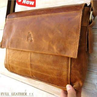 GENUINE Leather HAND Bag FIT iPad Business man LAPTOP TABLET 14 13