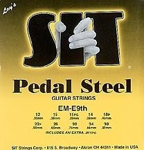 SIT Buddy Emmons E9 E9th Pedal Steel guitar strings