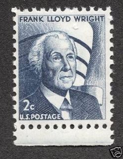 US 1280 Mint NH F/VF 2c Frank Lloyd Wright