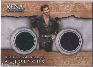 XENA BEAUTY & BRAWN DUAL COSTUME DC1 CAMPBELL AUTOLYCUS