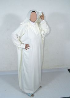 Biege Moroccan Abaya Overhead clothing islamic clothes